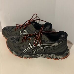 Asics camo and hunting Orange Athletic Shoes